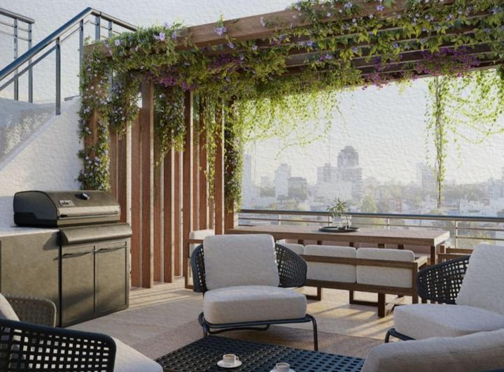 Departamento · 125m² · 4 Ambientes · 1 Cochera