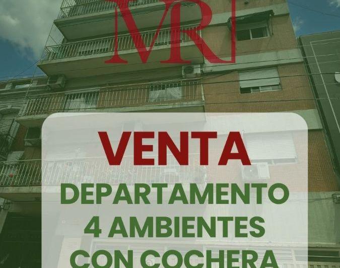Departamento · 66m² · 4 Ambientes · 1 Cochera
