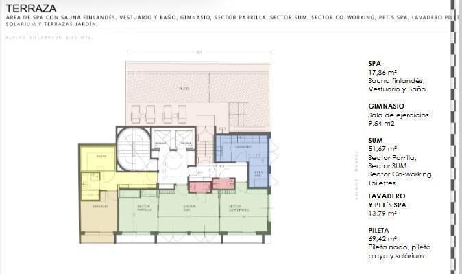 Departamento · 80m² · 5 Ambientes
