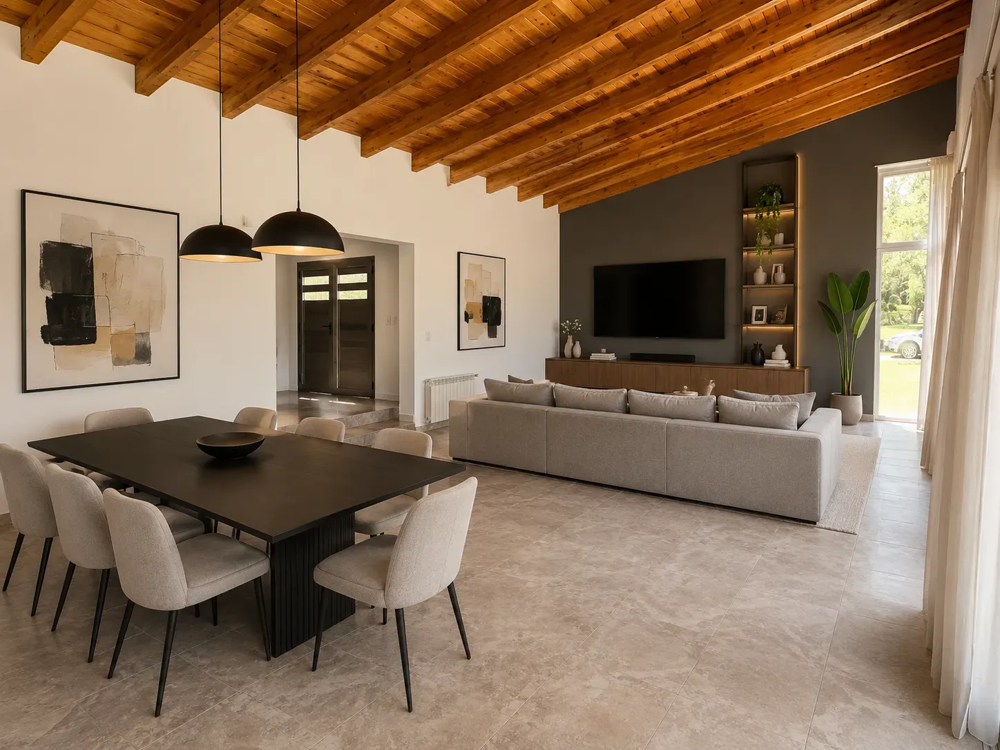 CASA EN CAUSANA  SOBRE LOTE DE 2100M2 - 3 DORM - APTA CREDITO