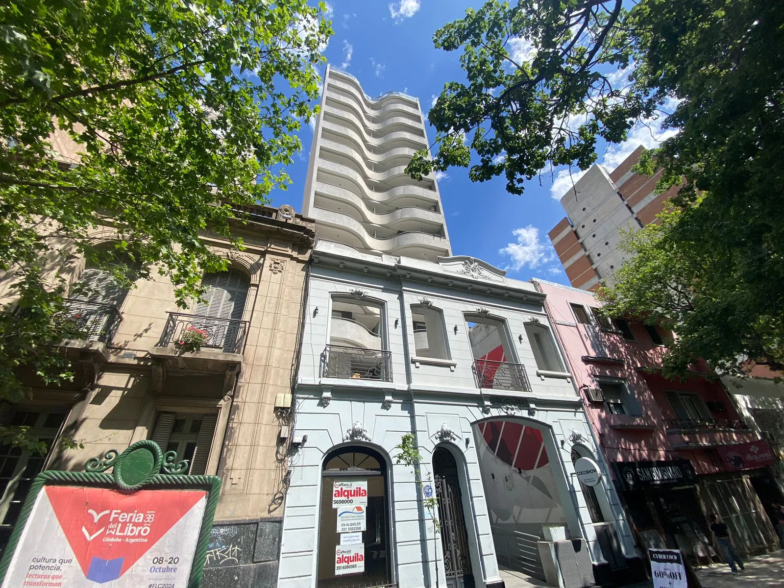 ALQUILER DEPTO 1 DORM B° NUEVA CORDOBA A MTS PLAZA SARMIENTO