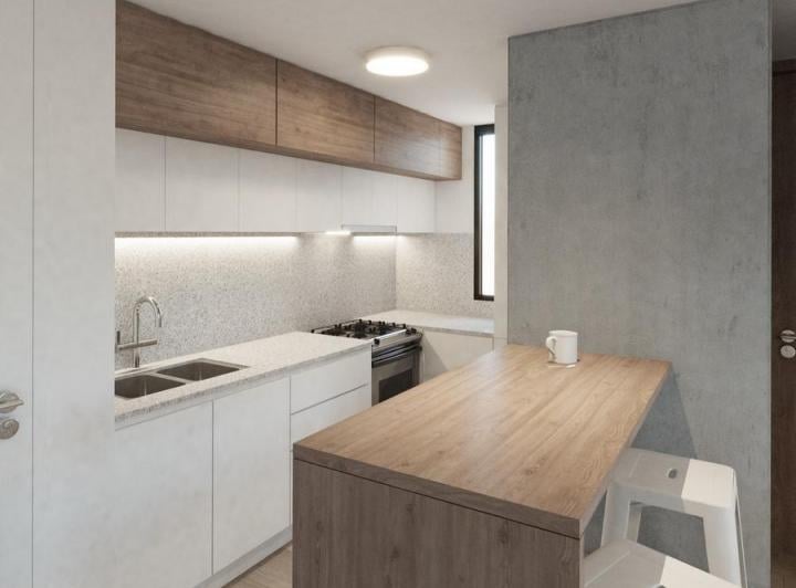 Departamento · 39m² · 2 Ambientes · 7 Cocheras