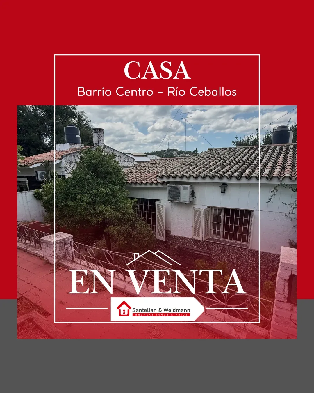 Casa ubicada en Barrio Centro – Río Ceballos
