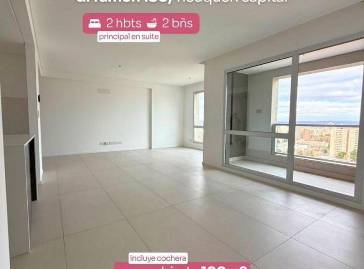 Departamento · 102m² · 2 Dormitorios · 1 Cochera