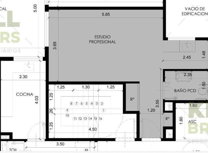 Departamento · 34m² · 1 Ambiente