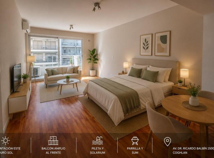 Departamento · 26m² · 1 Ambiente