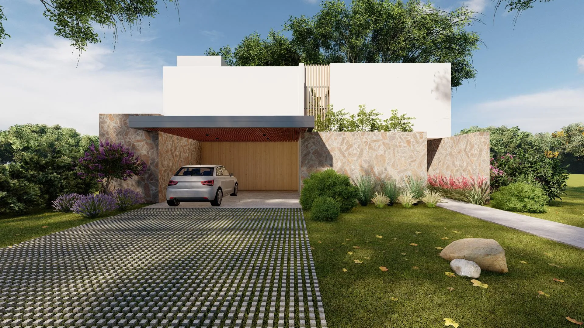 ALQARIAS DE SIETE SOLES- Casa de diseño y equipamiento unico, 3 dorm con Pileta...