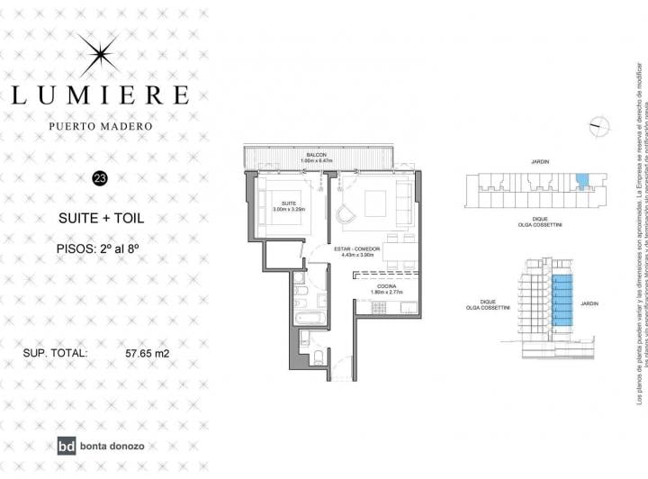 Departamento · 49m² · 2 Ambientes