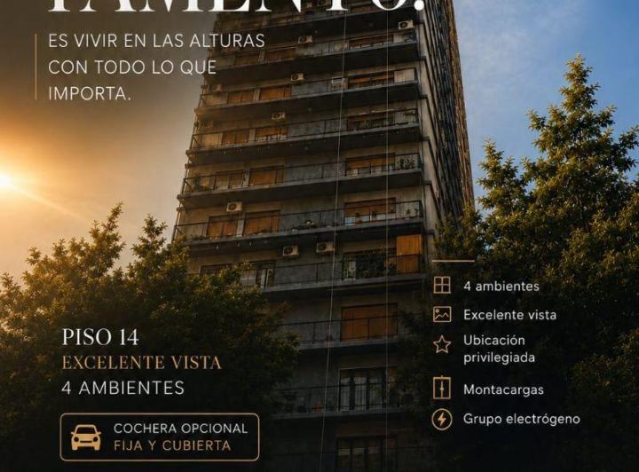 Departamento · 76m² · 4 Ambientes