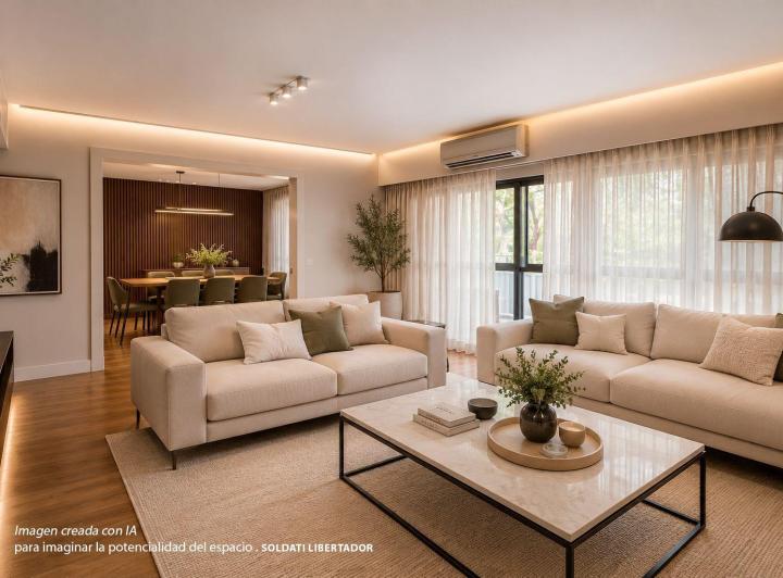Departamento · 189m² · 5 Ambientes · 1 Cochera