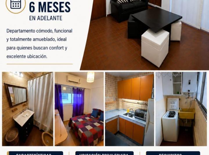 Departamento · 34m² · 2 Ambientes