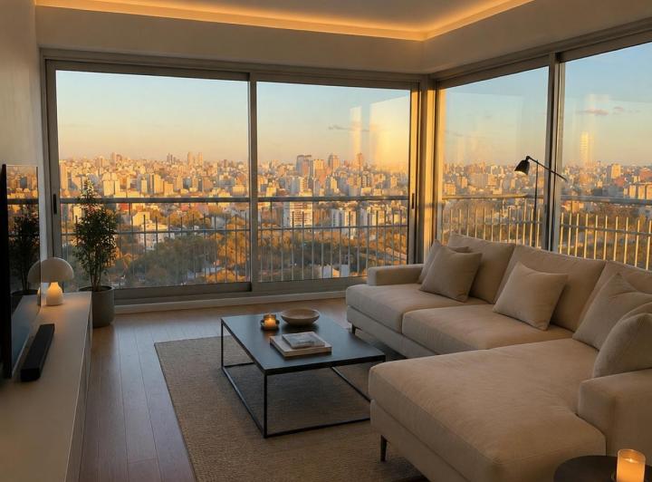 Departamento · 77m² · 3 Ambientes · 1 Cochera