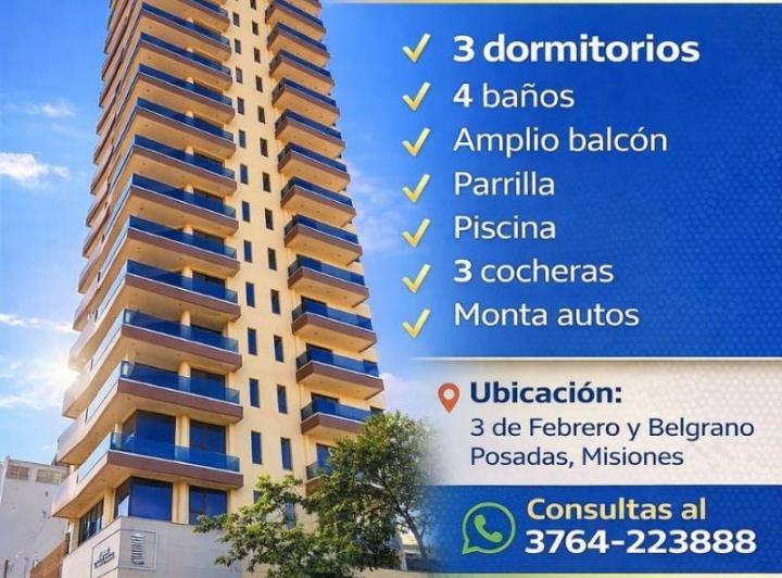 Departamento · 319m² · 7 Ambientes · 3 Cocheras