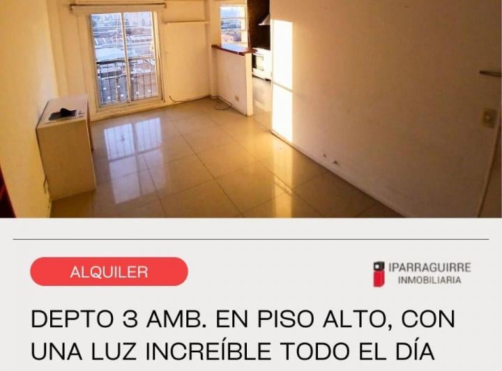 Departamento · 50m² · 3 Ambientes