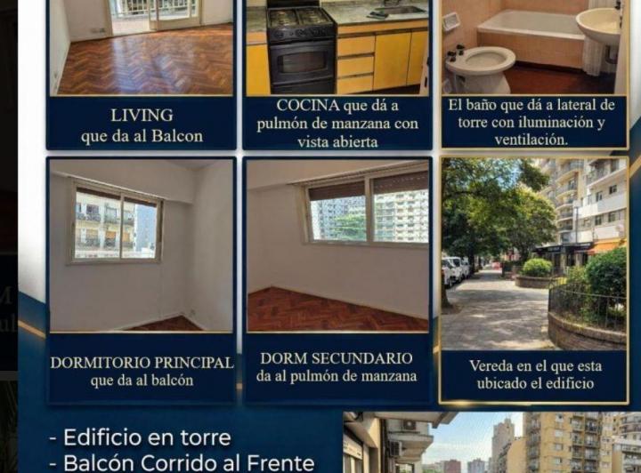 Departamento · 60m² · 3 Ambientes