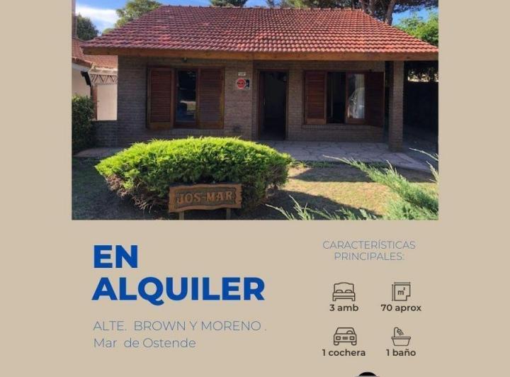Casa · 70m² · 3 Ambientes · 1 Cochera