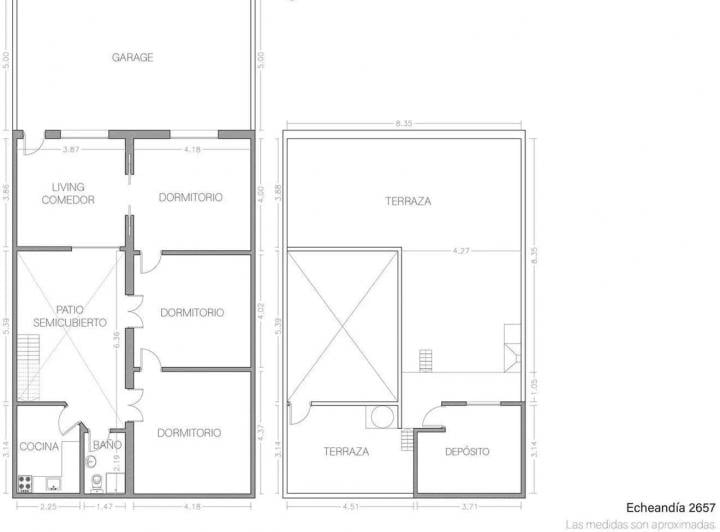 Casa · 102m² · 4 Ambientes · 3 Cocheras