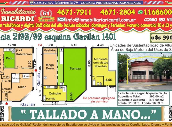 Casa · 278m² · 4 Ambientes