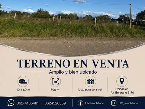 Terreno en Venta en Resistencia, San Fernando