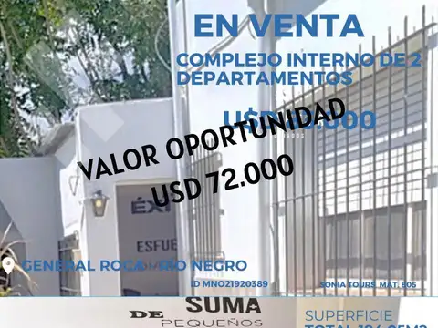 PH en Venta en General Roca, Río Negro