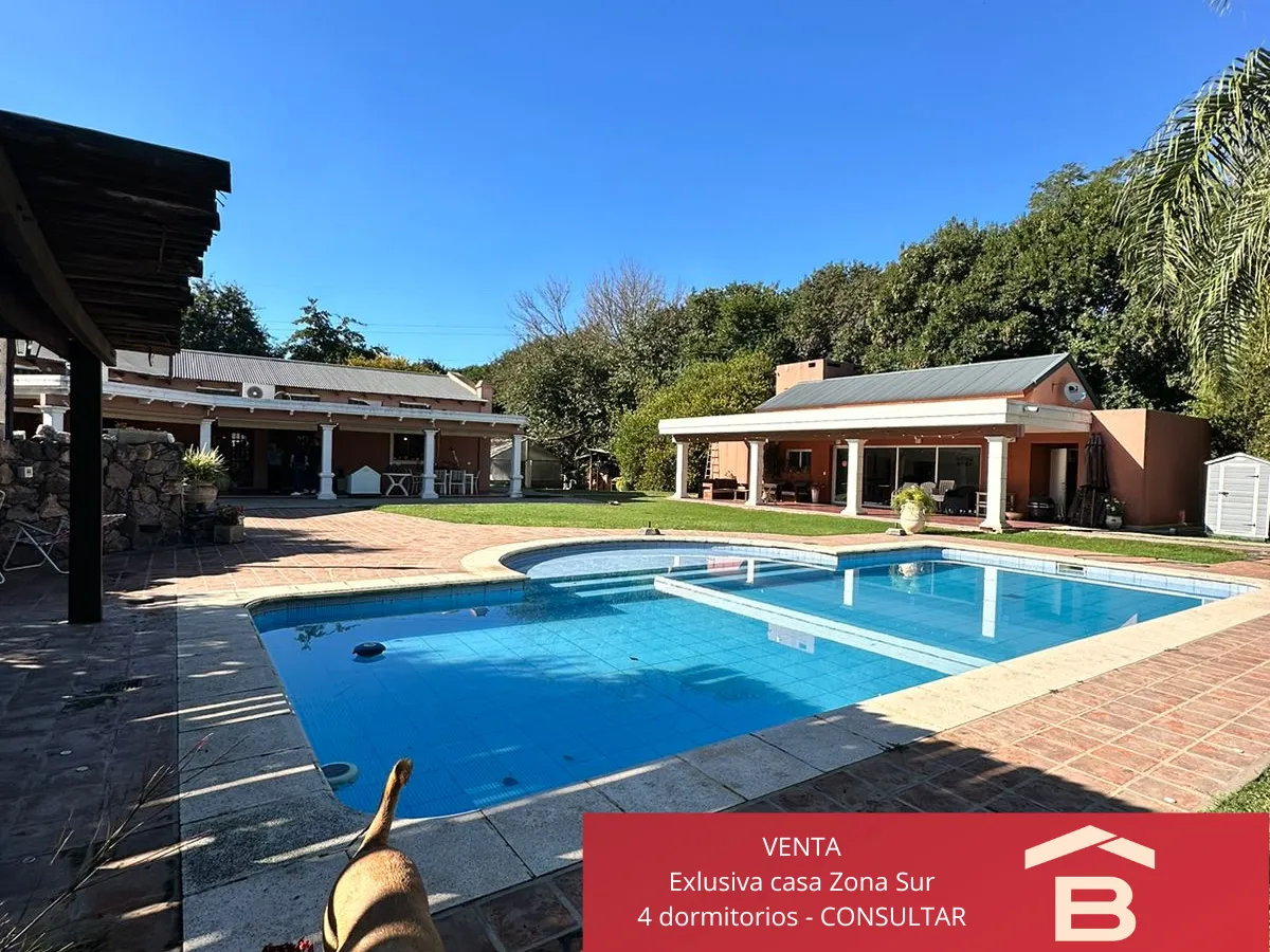 Exclusiva Propiedad en Zona Sur  Terreno de 3700 m y Estado Impecable