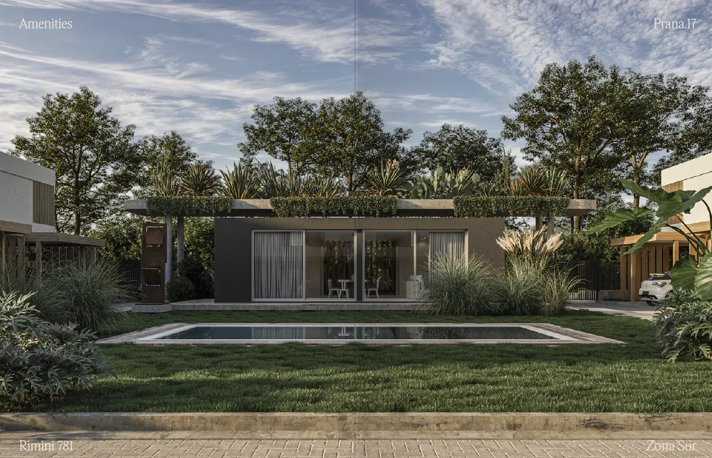 Complejo Residencial en Zona Sur–3 Dorm., Cocheras Dobles y Amenities
