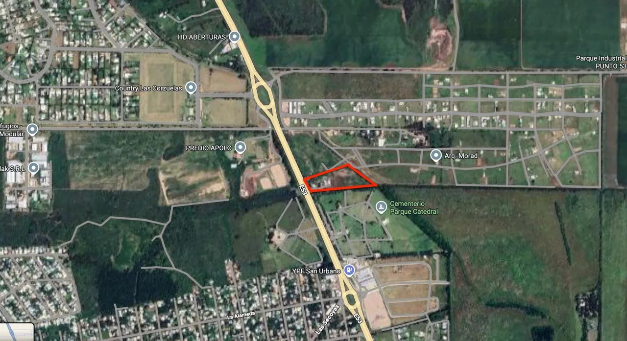 Terreno en venta en ruta E 53