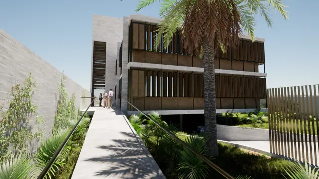 Terreno en NEPPER con Pre proyecto aprobado - Oficinas