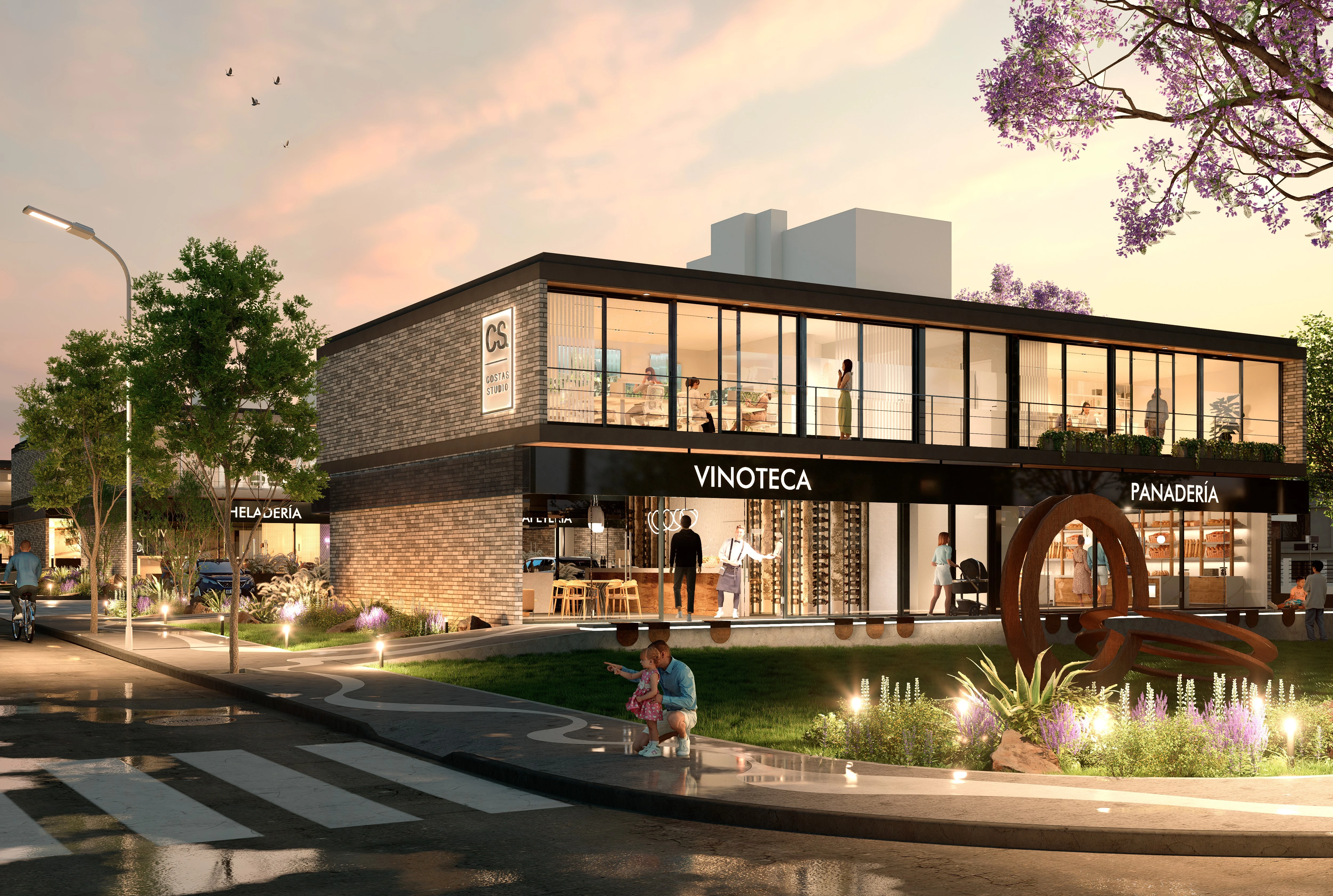 Costas Studio: oficinas corporativas en Manantiales I