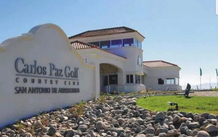 LOTE VENTA CARLOS PAZ GOLF COUNTRY. PREMIUM FONDO A LA CANCHA DE GOLF