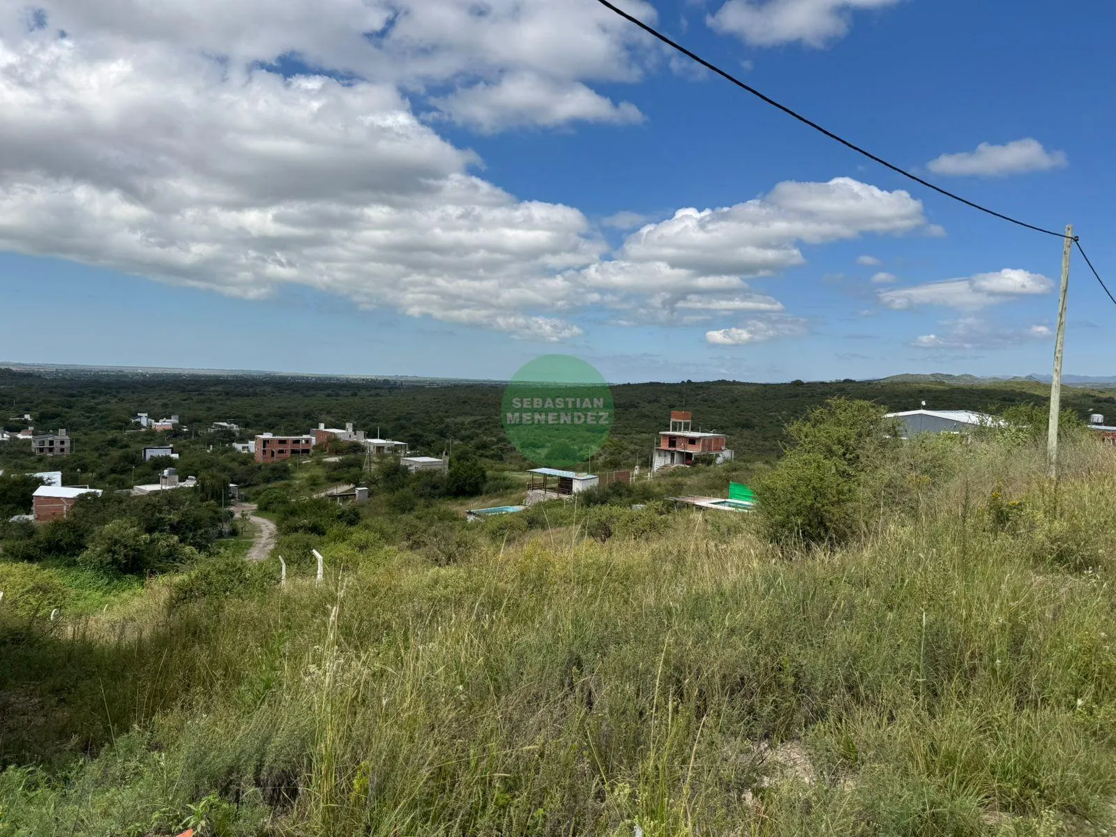 Vista a las Sierras - Agua - Luz - Camino a Carlos Paz