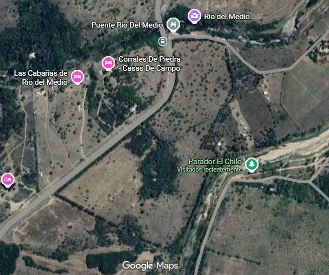 Campo de 16ha con costa de río