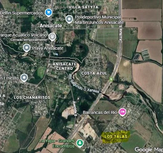 Anisacate - Lotes de terreno en Villa Los Talas