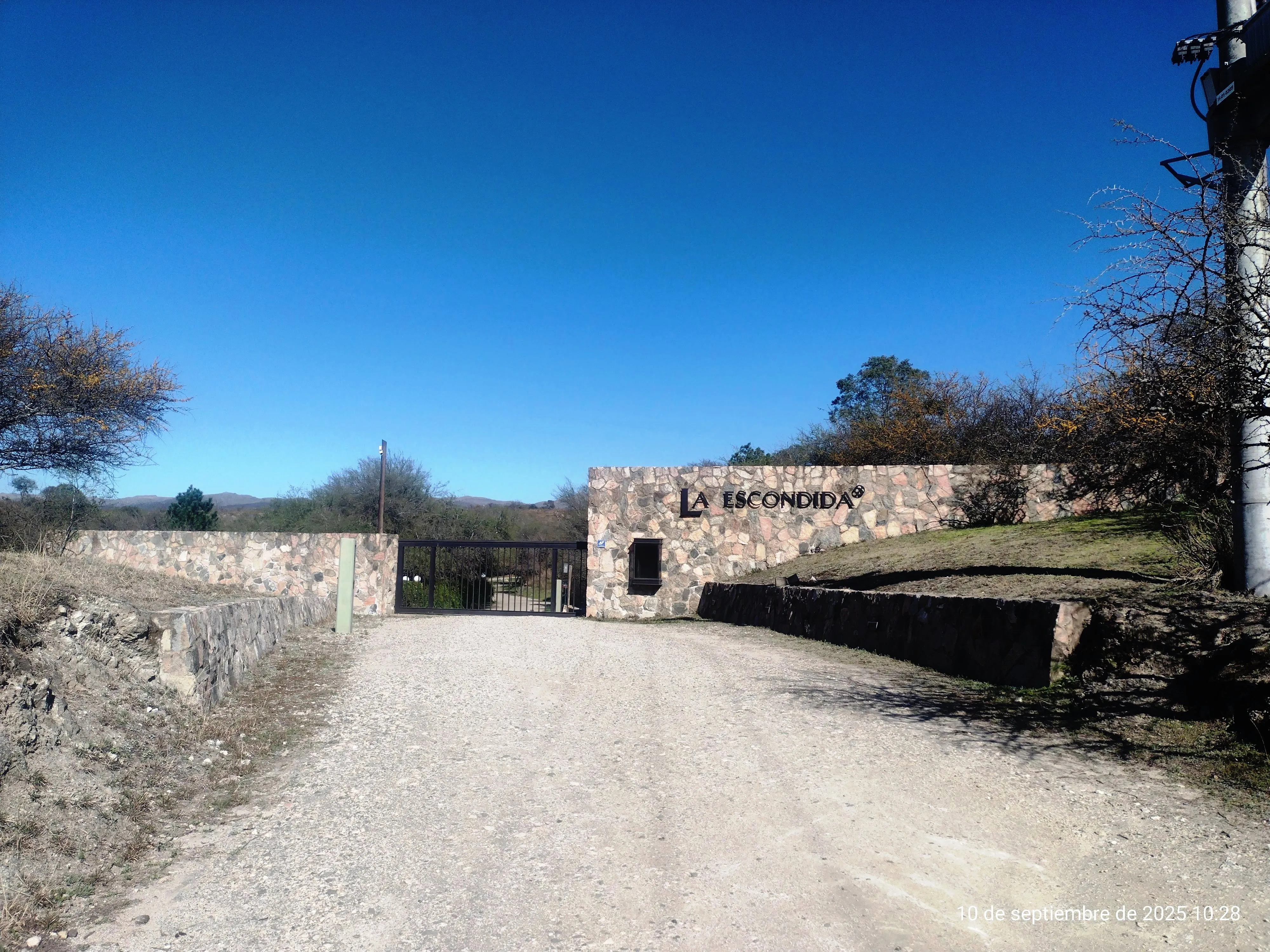 VENDO LOTE - LA ESCONDIDA - SOCIEDAD DE CASAS - FALDA DEL CARMEN - EXCLUSIVO!