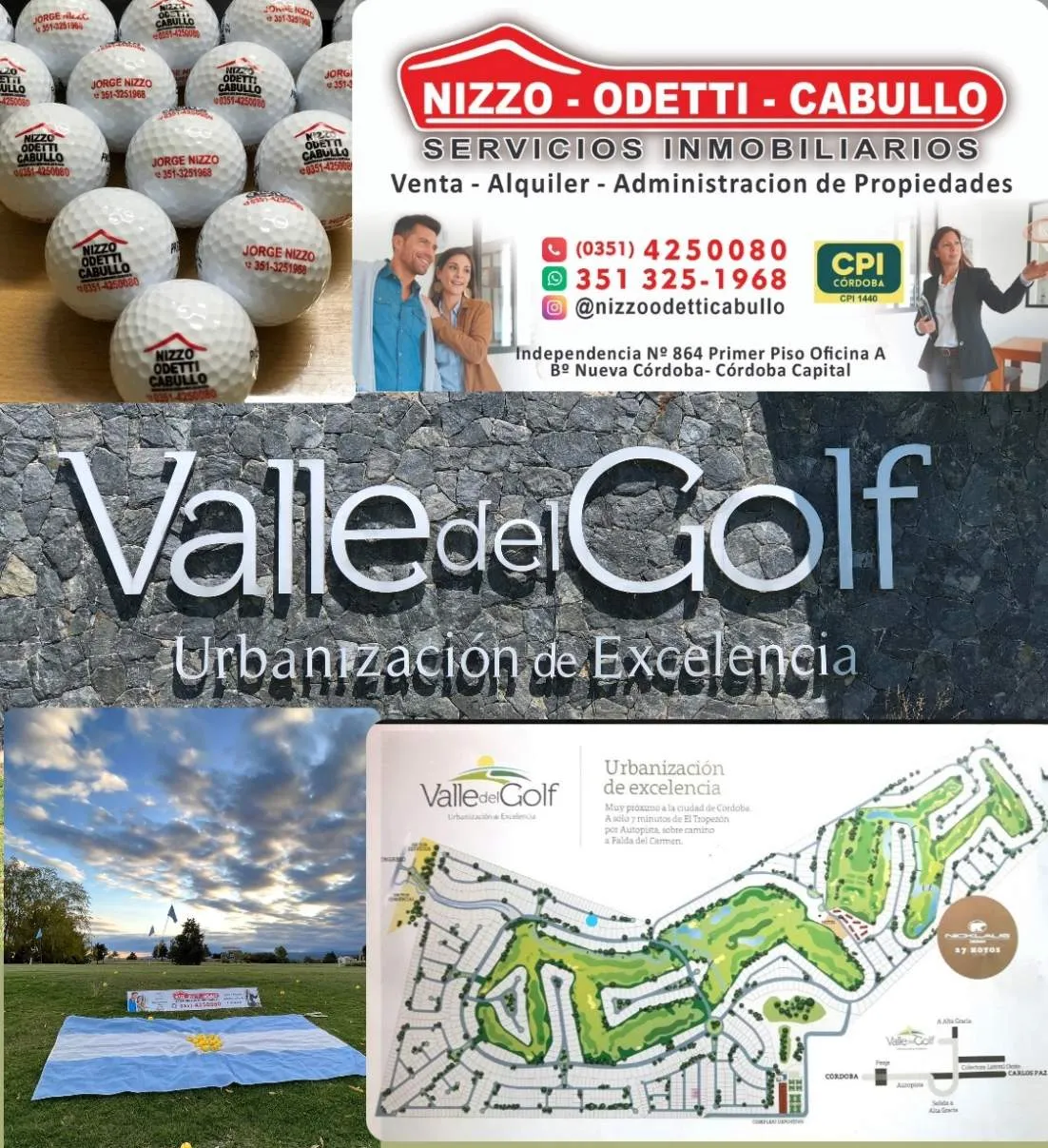 DUEÑO VENDE LOTE EN VALLE DEL GOLF ETAPA 2 722 MTEROS