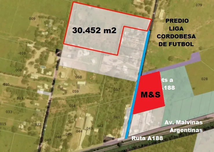 30.452 m2 Zona en Pleno Desarrollo - Diversos Usos. - SE ESCUCHA OFERTA