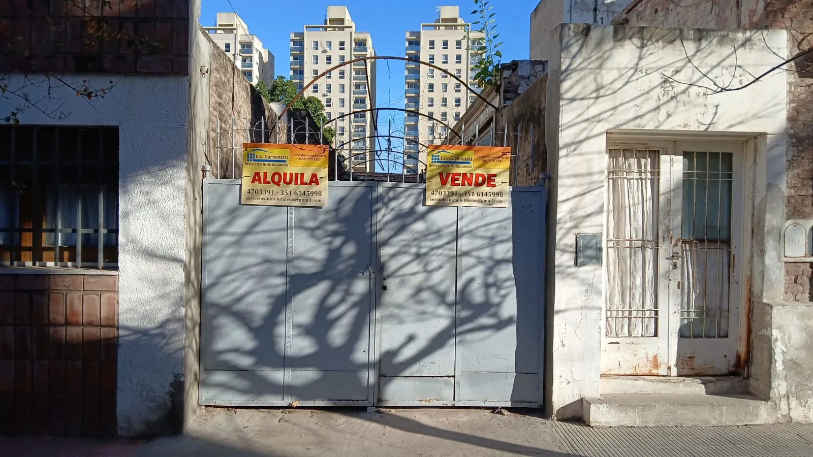 Tinglado con oficina y baño, ideal taller, terreno apto edificar 7 pisos, centro