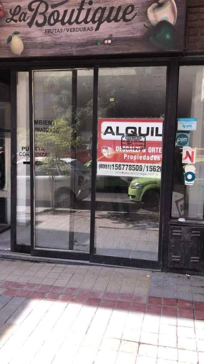 LOCAL EN ALQUILER SOBRE CHACABUCO- CENTRO CIUDAD DE CORDOBA