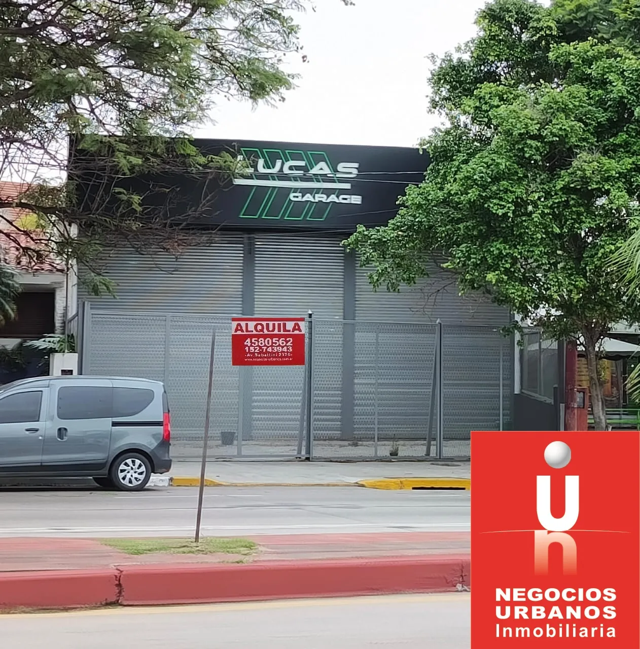 ALQUILER Bº CRISOL SUR SABATTINI 1542 LOCAL DE 330M2 + 2 BAÑOS + PATIO 110M2