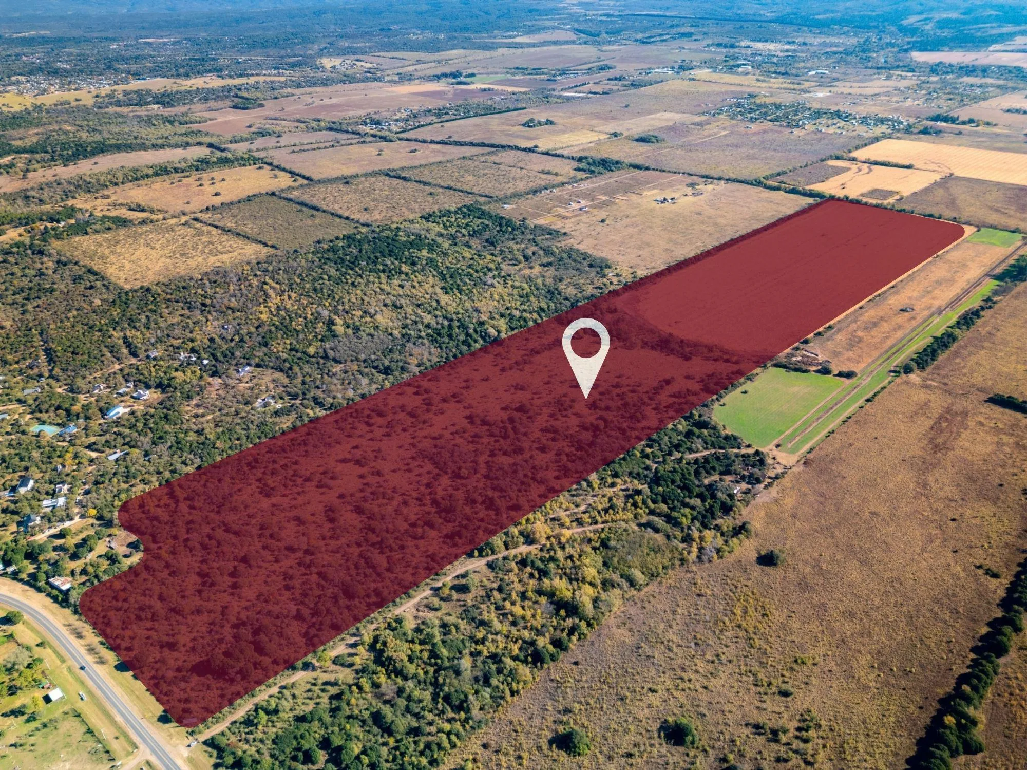 Campo 50 Ha con frente a ruta 5 - Villa Ciudad Parque