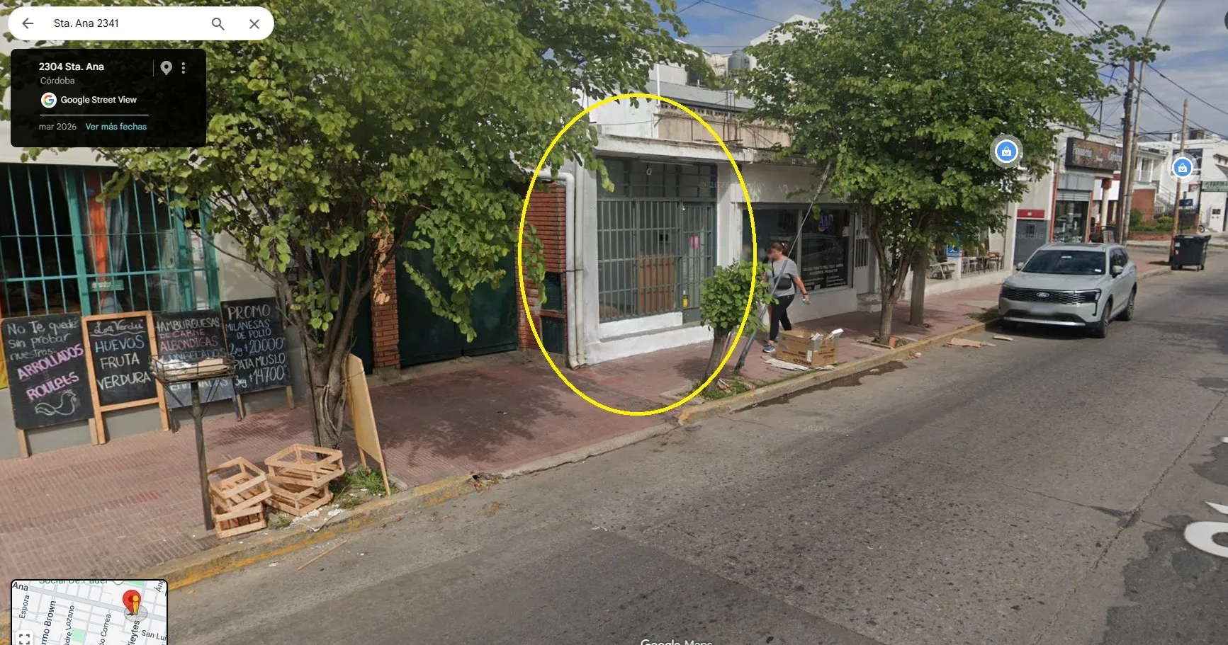 AV. SANTA ANA 2341 LOCAL PARA PELUQUERIA,ROPA,ETC.