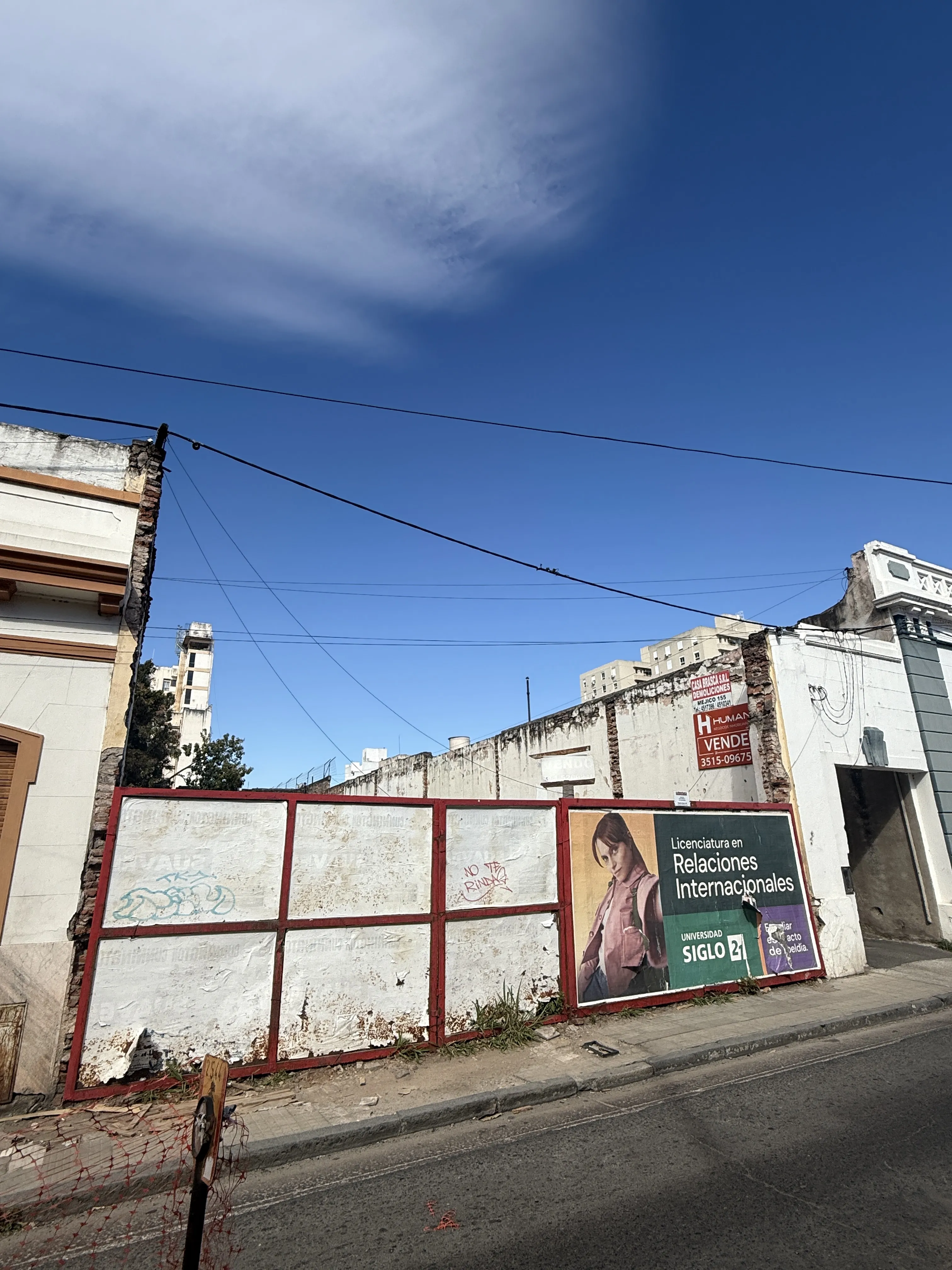 LOTE A MTS DE AV SANTA FE / FINANCIACION !!!