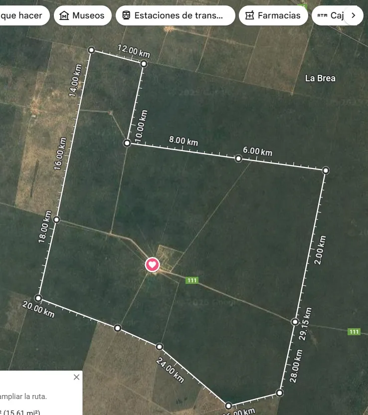 VENTA CAMPO DE 4037 HAS. RECREO PROV DE CATAMARCA (6 km x 7,5 km)