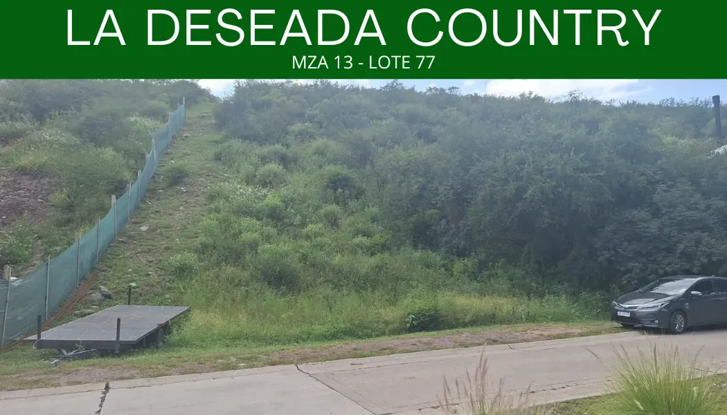 LOTE EN VENTA LA DESEADA