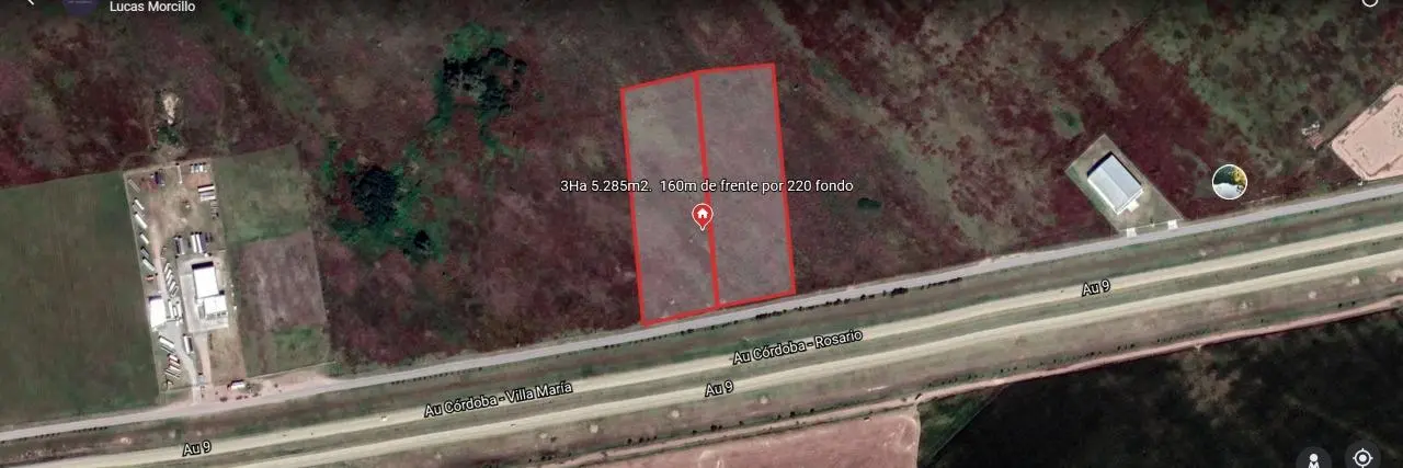 Macrolote Comercial a la venta de 32.285m2 en Villa María