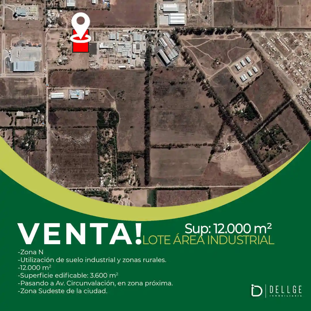 Lote Zona Industrial! En venta!!