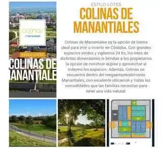 COLINAS DE MANANTIALES LOTES EN VENTA UBICACION CENTRAL