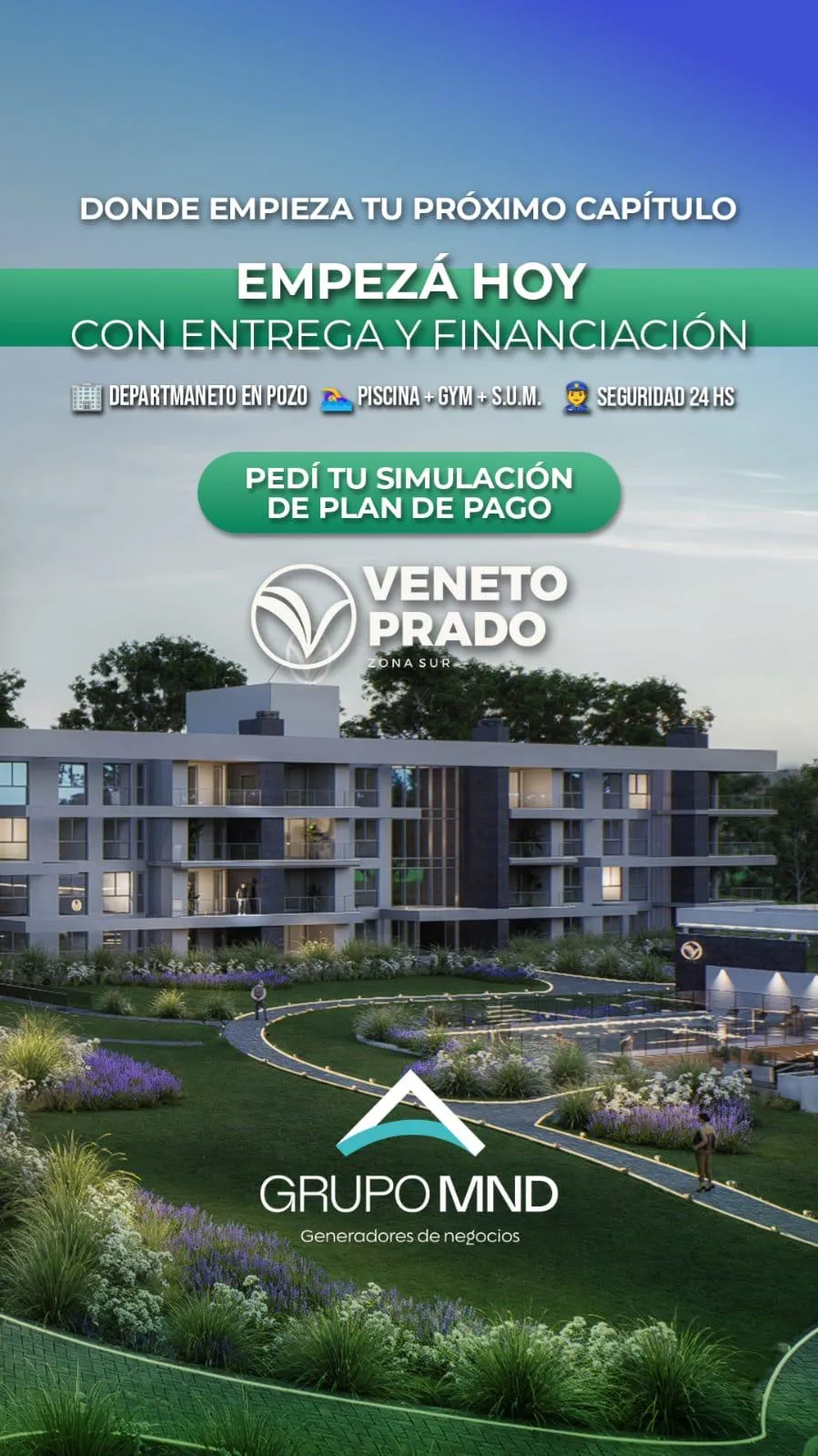 DEPTO EN VENTA - VENETO PRADO (ZONA SUR)