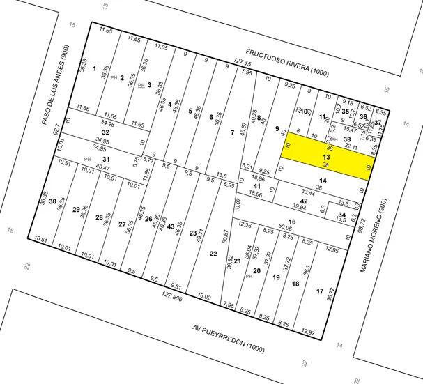 TERRENO EN VENTA BARRIO OBSERVATORIO CORDOBA CAPITAL APTO EDIFICIO -