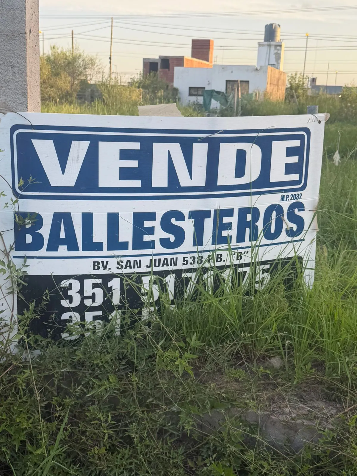 Vendo terreno Arguello Norte